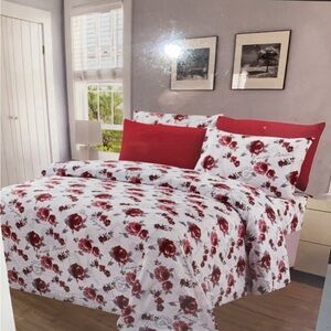 High Quality 6 piece Sheet‎ Set, 100% Cotton Touch Queen